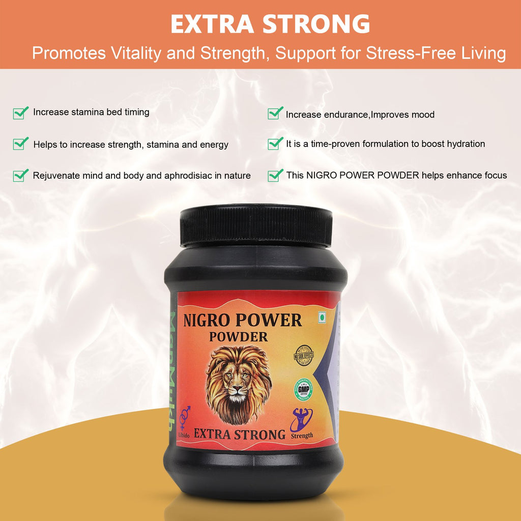 Herbal Nigro Power Extra Strong | (200g) Men’s Vitality & Testosterone Booster