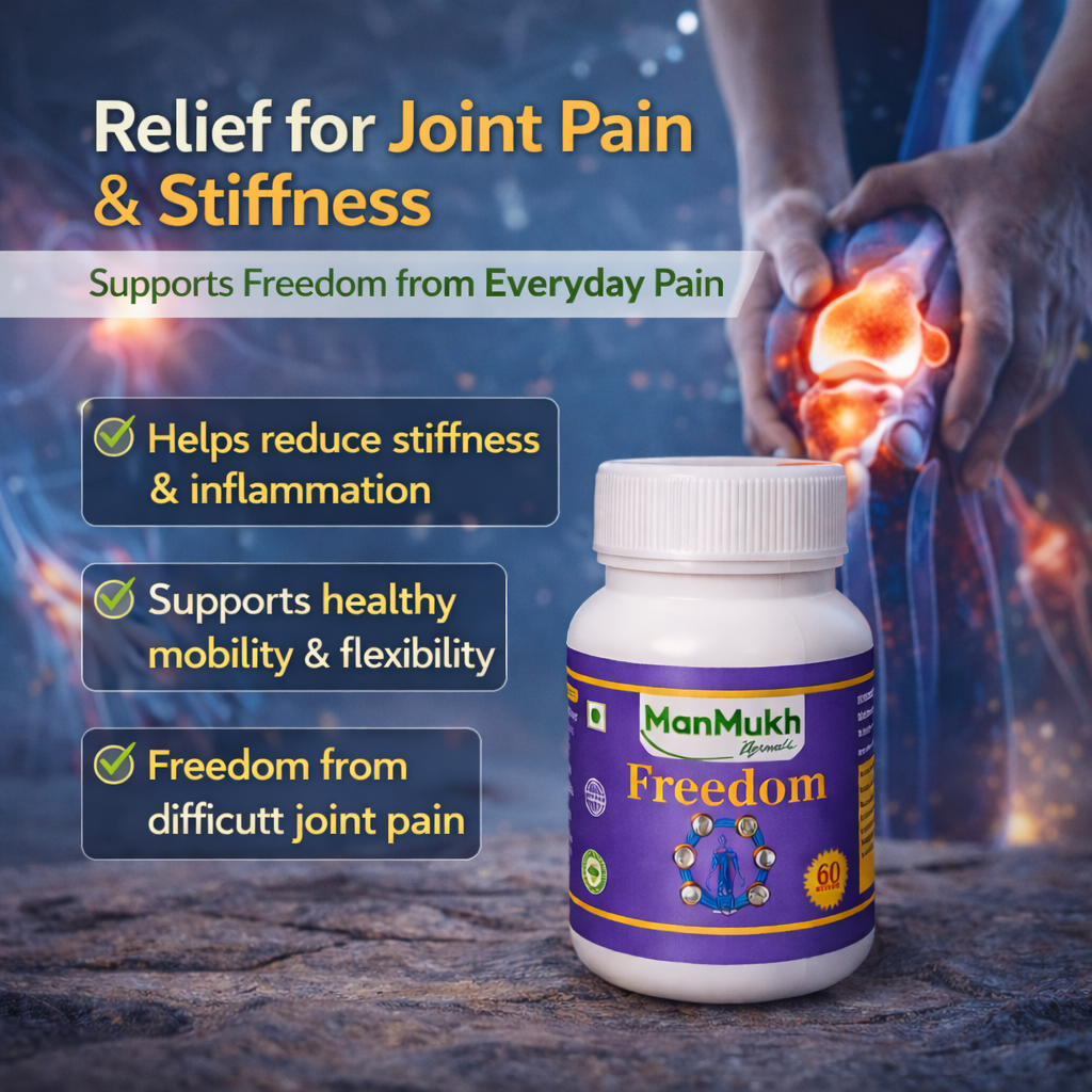 Freedom Capsule | (60caps) "Pain, Swelling, Stiffness — Complete Relief."